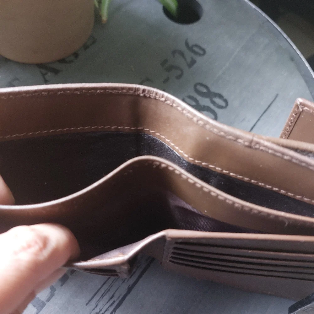 Gucci bifold GG wallet canvas. Brown. - Picture 7 of 11